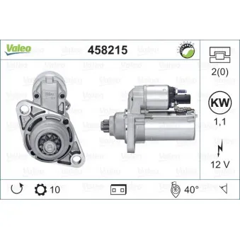 Démarreur VALEO OEM 02T911023MX