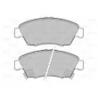 VALEO 598494 - Jeu de 4 plaquettes de frein avant