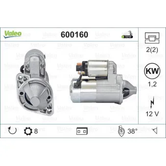 Démarreur VALEO OEM 3610023071