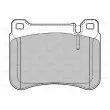 VALEO 601034 - Jeu de 4 plaquettes de frein avant