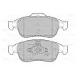VALEO 601045 - Jeu de 4 plaquettes de frein avant