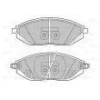 VALEO 601291 - Jeu de 4 plaquettes de frein avant
