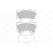 VALEO 601339 - Jeu de 4 plaquettes de frein avant