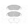VALEO 601404 - Jeu de 4 plaquettes de frein avant