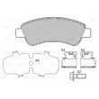 VALEO 601464 - Jeu de 4 plaquettes de frein avant
