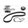 Pompe à eau + kit de courroie de distribution VALEO [614523]