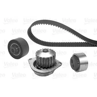 Pompe à eau + kit de courroie de distribution VALEO 614656