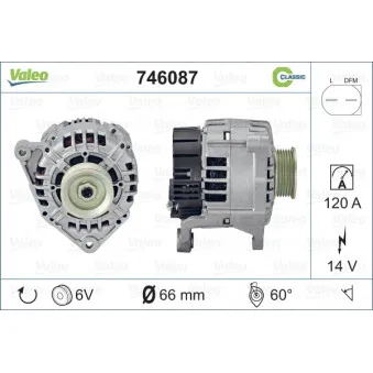 Alternateur VALEO OEM 059903015G