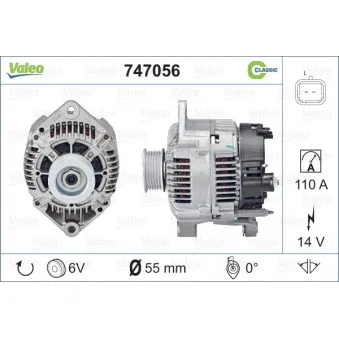 Alternateur VALEO OEM 7700431944