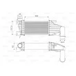 Intercooler, échangeur VALEO [818555]