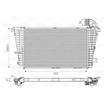 VALEO 818614 - Intercooler, échangeur