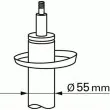 SACHS 315 911 - Jeu de 2 amortisseurs avant