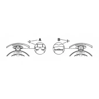 Ressort de suspension MONROE OEM 1146134