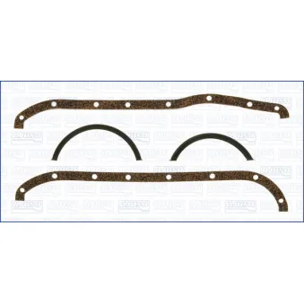 AJUSA 59008300 - Jeu de joints d'étanchéité, carter d'huile