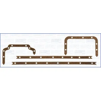 Jeu de joints d'étanchéité, carter d'huile AJUSA 59009100 pour IVECO EUROTRAKKER MP 190 E 35 W Cursor - 352cv