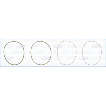 Jeu de joints d'étanchéité, chemise de cylindre AJUSA 60008000 pour MERCEDES-BENZ NG 2433 - 330cv