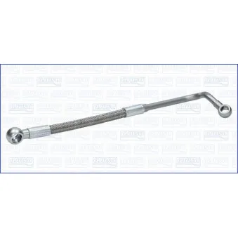 Conduite d'huile, compresseur AJUSA OP10477 pour ALFA ROMEO SPIDER 2.4 JTDM - 210cv