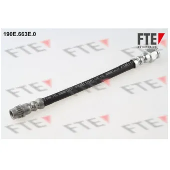 Flexible de frein FTE 190E.663E.0 pour PEUGEOT 307 1.6 BioFlex - 109cv