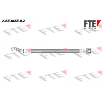 Flexible de frein FTE OEM 9094702E84