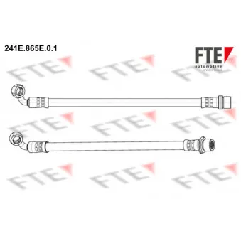 Flexible de frein FTE OEM 9094702D32