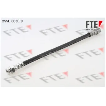 Flexible de frein FTE 255E.663E.0 pour PEUGEOT PARTNER 1.6 - 109cv