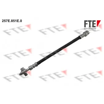 Flexible de frein FTE 257E.851E.0 pour VOLKSWAGEN PASSAT 2.0 TDI 16V - 140cv