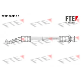 Flexible de frein FTE OEM 9094702E85