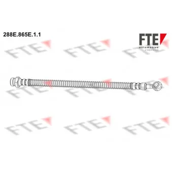 Flexible de frein FTE OEM 587310X000