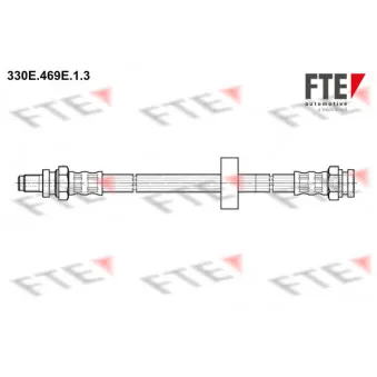Flexible de frein FTE OEM 0015337V002000000