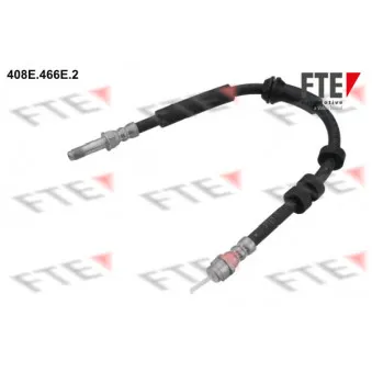 Flexible de frein FTE 408E.466E.2 pour AUDI A4 2.0 TDI quattro - 170cv