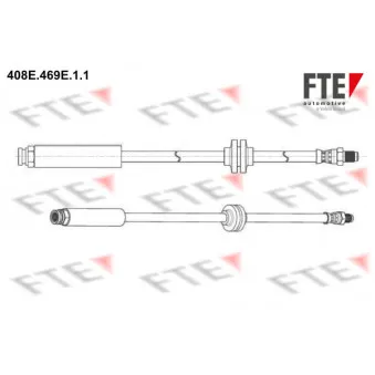 Flexible de frein FTE 408E.469E.1.1