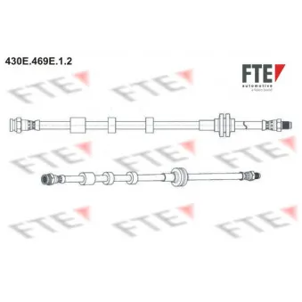 FTE 430E.469E.1.2 - Flexible de frein