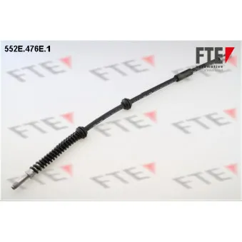 Flexible de frein FTE 552E.476E.1 pour VOLKSWAGEN TRANSPORTER - COMBI 2.0 TDI 4motion - 204cv