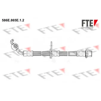 Flexible de frein FTE OEM 9094702C54
