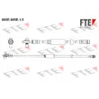 FTE 605E.865E.1.5 - Flexible de frein