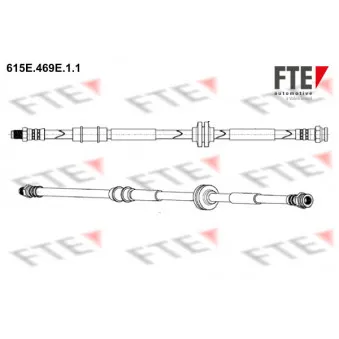 Flexible de frein FTE OEM 51780396