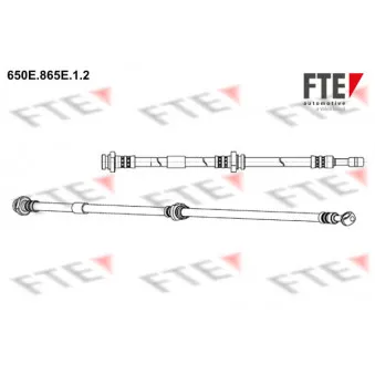 Flexible de frein FTE OEM 46210AV715