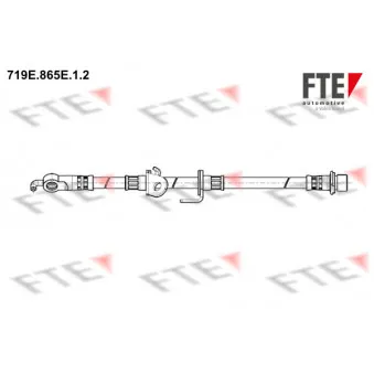 Flexible de frein FTE OEM 9094702F83
