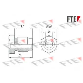 Vis de raccord FTE OEM 5029600