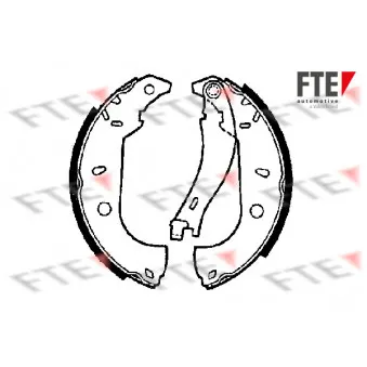 FTE BB1101A2 - Jeu de mâchoires de frein