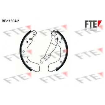 FTE BB1130A2 - Jeu de mâchoires de frein