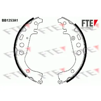 Jeu de mâchoires de frein FTE OEM 0449552020