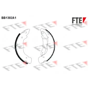 FTE BB1302A1 - Jeu de mâchoires de frein