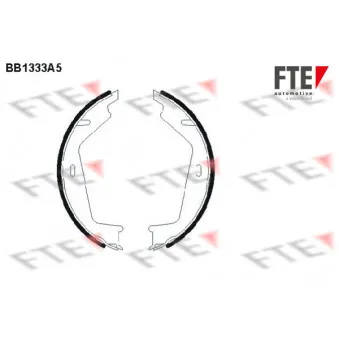 FTE BB1333A5 - Jeu de mâchoires de frein, frein de stationnement
