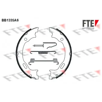 FTE BB1335A6 - Jeu de mâchoires de frein, frein de stationnement
