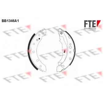 FTE BB1346A1 - Jeu de mâchoires de frein