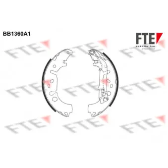 FTE BB1360A1 - Jeu de mâchoires de frein