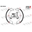 FTE BB1369A6 - Jeu de mâchoires de frein, frein de stationnement
