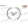 FTE BB1372A6 - Jeu de mâchoires de frein, frein de stationnement