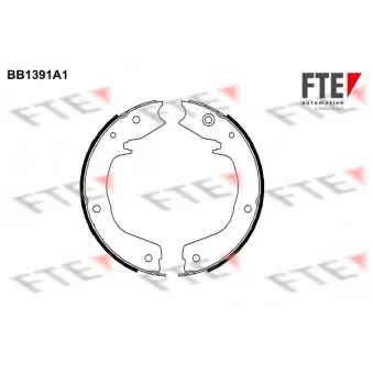 FTE BB1391A1 - Jeu de mâchoires de frein, frein de stationnement